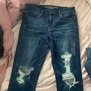 American eagle stretch skinny jeans/jeggings.